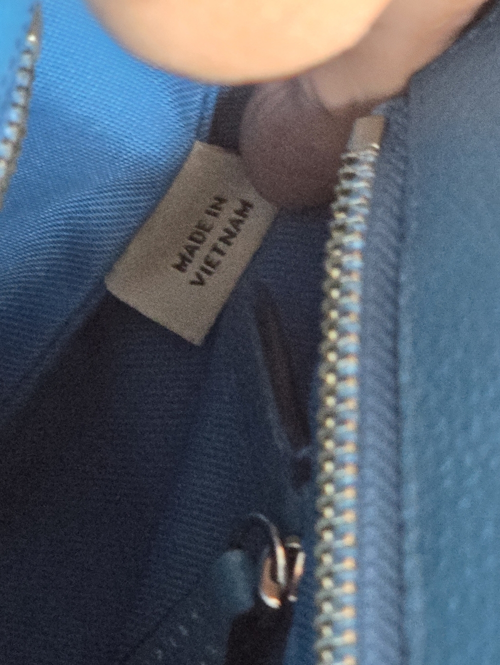 Coach Sophia Small Tote Bright Blue Pebbled Leather 💙 & Silver Hardware #36604 - Picture 11 of 14